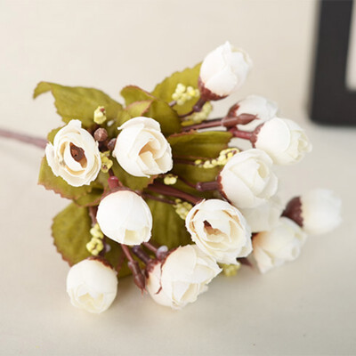 

15 Flower Heads Camellia Magnolia Floral Wedding Peony Bouquet Hydrangea Home Party Decor