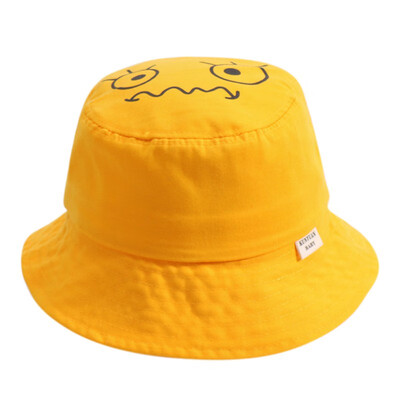 

Summer Kids Boys Girls Cap Cartoon Shark Pattern Bucket Hats Caps Reversible Sun Headwear Sun Headwear Fashion Beach Cap