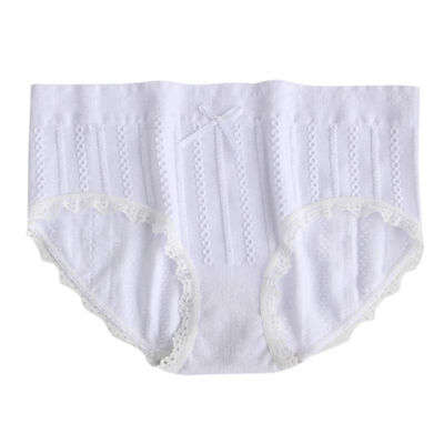 

Panties Women Mid Waist High Elastic Underwear Breathable Seamless Body Slimming Panties ropa interior femenina