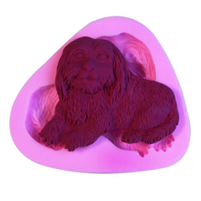 

DIY Silicone Dog Mould Cake Chocolate Fondant Mould Baking Tools H01