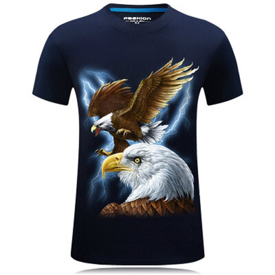 

WomensMens T-shirt O-Neck Short Sleeved 3D Print Tops Tee Plus Size 6XL