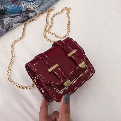 

Tailored 2019 New Fashion Wild Single Shoulder Messenger Bag Sequin Small Square Bag