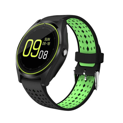 

V9 Bluetooth Smart Bracelet With Camera Support SIM card Display Fitness Tracker Bracelet Wearable Devices Smart band WristWatch