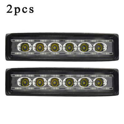 

6 Car Auto 6-LED Work Lights Spotlight Bar Off-road Red Blue Strobe Lamp 18W