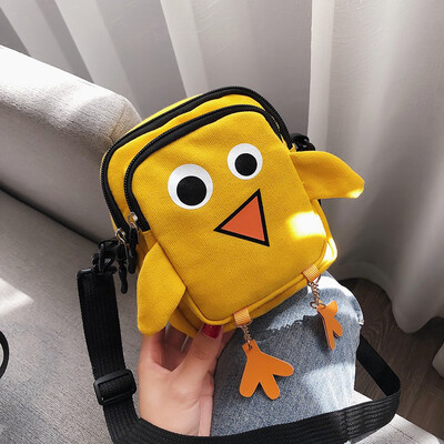 

Tailored 2019 Womens Crossbody Shoulder Canvas Bag Cute Cartoon Funny Bag