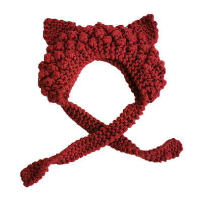 

Kids Winter Hat Girls Boys Warm Caps Children Baby Bonnet Infant Cartton Cute Hat