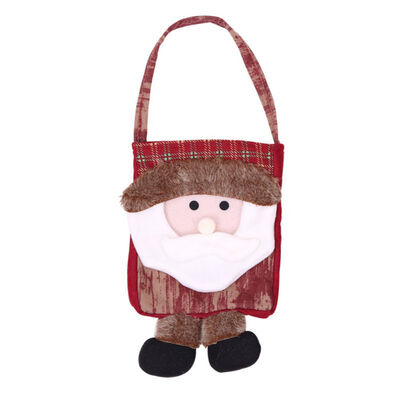 

Christmas Gift Bags Candy Sweet Treat Bags Portable Christmas Handbag for Party Home Decoration