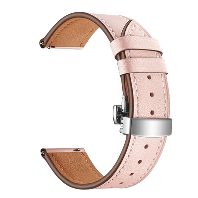 

〖Follure〗Butterfly buckle Leather Wrist Watch Strap Band For IWatch For Samsung Gear S3