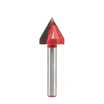 

60 Degreed Router Bit Shank Wood Carving Tools V Type Trimming Tungsten Steel Tipped Milling Cutter