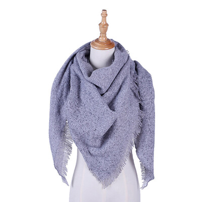 

Gobestart Womens Pashmina Shawl Wrap Scarf Solid Color Cashmere Shawl Loose Sweater