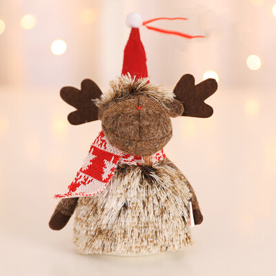 

Tailored Home Decor Gifts Fabric Doll Pendant Christmas Tree Ornament Party Hanging Decor