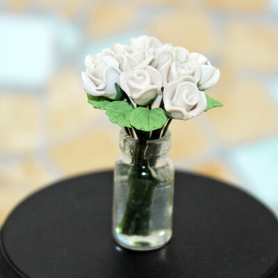 

Siaonvr 112 16 Dollhouse Miniature Scene Model Bottle Flower Pretend Play Toy