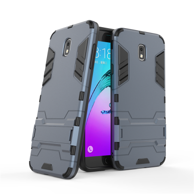 

Goowiiz Phone Case For Samsung Galaxy J3 2018 USJ7 2018 US Armor PCTPU Silicone Hard Bracket Double Protection
