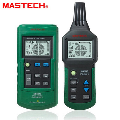 

MASTECH MS6818 advanced wire tester tracker multi-function Cable detector 12400V Pipe Locator Meter pressure transmitter