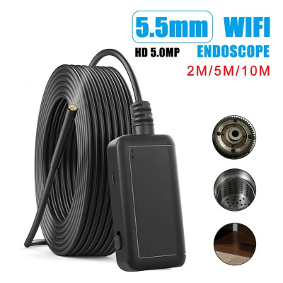 

2510 Meters 720P HD Wireless WiFi Endoscope 55mm Inspection Camera IP68 Waterproof