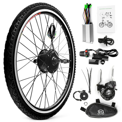 

26x175 Electric Bicycle Rear Wheel Disc Brake Hub Motor Kit 36V 250W Powerful Motor E-Bike Conversion Kit Controller Thumb Spee