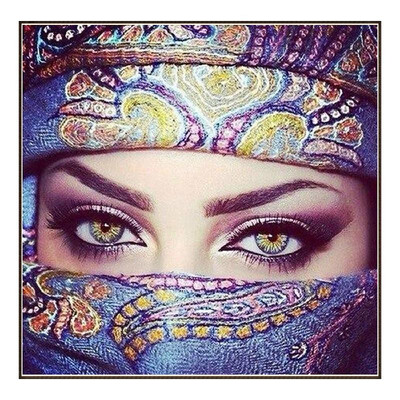 

DIY Diamond Painting Sets Different Shape Diamond Drawing Cross Stitch Wall Decorative Color Cat 30x25cm