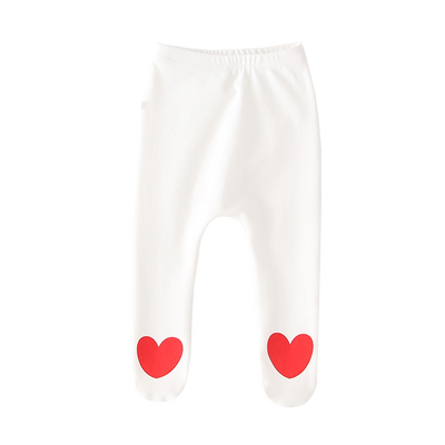 

Children Casual Fashion Cute Cartoon Heart-Shaped Printing Tights Kids Breathable Stockings
