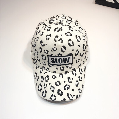 

Summer Boys Girls Baseball Cap Toddler Children Leopard Tennis Casual Hip Hop Sun Snapback Caps 2019