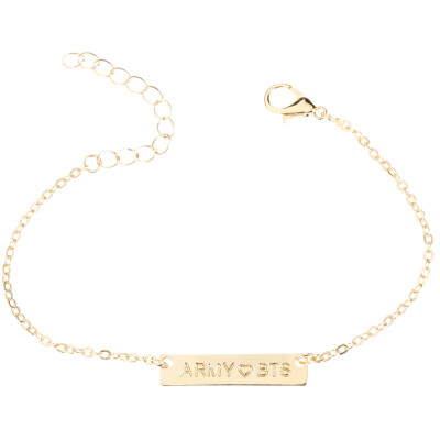 

KPOP Fan BTS Army Jimin Bracelets Bangtan Boys Bulletproof Boy album Friendship Boys&Girls Wristband