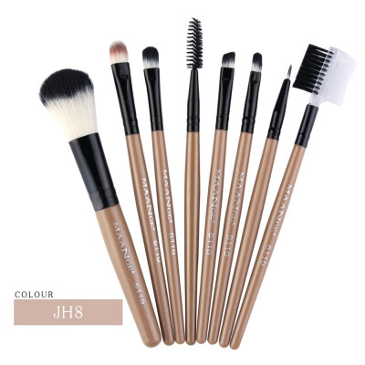 

New 8 Pcs Makeup Brushes Kit Blush Eye Shadow Eyeliner Eyebrow Brush Makeup Brushes Set Maquiagem Pincel Cosmetics Beauty Tool