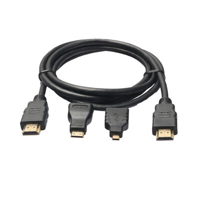 

High Quality Universall 15 Meters Adapter Cable HDMI To HDMI Mini HDMI Micro HDMI High Definition Cord