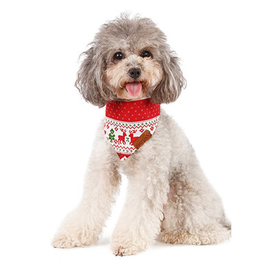 

Gobestart Dog Cat Bibs Bandana Tropical Forest Style Cute Puppy Dog Scarf Adjustable