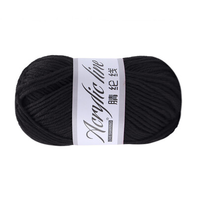 

Gobestart 50g Chunky Wool Roving Scarf Knit Wool Yarn Thickness Warm Hat Household A