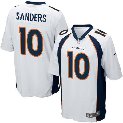 

Mens Football Jersey Denver Broncos Emmanuel Sanders White White Game Jersey