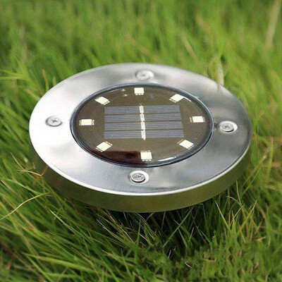 

8 LED Solar Lawn Light Decor