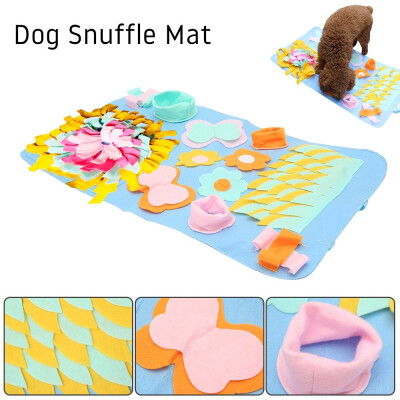 

Pet Dog Sniffing Mat Machine Washable Training Mats Pet Activity Mat for Foraging Skill