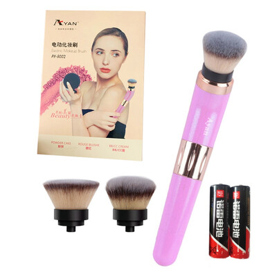 

Electric Makeup Brush 360°Rotary Cosmetic Brush Blush Brush Foundation Brush Makeup Tools 2019 New