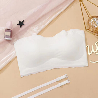 

Push Up Tube Top Anti-Slip Wire Free Invisible Padded Sexy Tube Top Seamless 1PC Breathable Comfoy Tube Top Women Lingerie