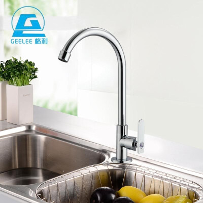 

Huiba bathroom plumbing hardware kitchen&bathroom faucet copper faucet single cold kitchen basin faucet factory wholesale