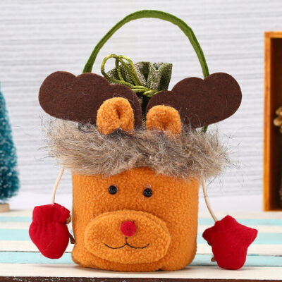 

Kid Cute Cartoon Christmas Cartoon Elk Bag Gift Children Handbag Bags