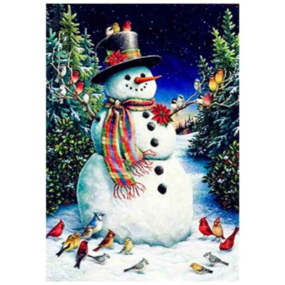 

Diamond Painting Kit 5D DIY Full Drill Round Diamond Embroidery Cross Stitch Mosaic Making Art Craft Christmas Decoration