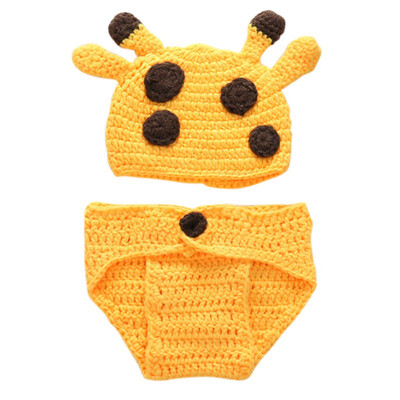 

Cute Soft Newborn Baby Photography Props Baby Hat Cap Baby GirlBoy Clothes Newborn Crochet Outfits