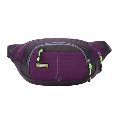 

Fashion Unisex Leisure Waist Bag Outdoor Sports Multi-Function Waterproof Pockets Mobile Phone Bag Messenger Chest Bag