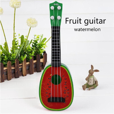 

32cm 4 String Mini Fruit Guitar Ukulele Educational Musical Instrument Toys