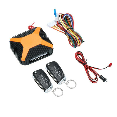 

Universal Car Door Lock Keyless Entry System with Trunk Release Button Remote Central Locking Kit