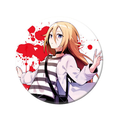 

1pcs Anime Angels of Death Cosplay Badge Cartoon Rachel Gardner Ray Brooch Pins Zack Collection bags Badges for Backpacks