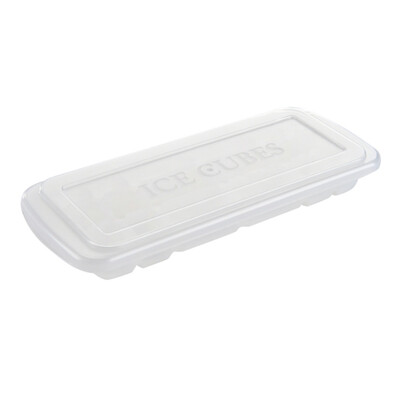 

Multi-purpose 18 grid with lid rectangular food grade silicone ice cube mold Sushi cake ice cube mold