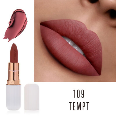 

12 Colors Matte Silky Lipstick Moisturizing Non-stick Cup Waterproof Colorfast Velvet Lipstick Hot Sale