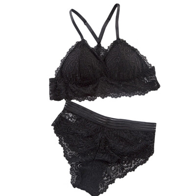

Push Up Bra Set Sexy Lingerie Underwear Women Panties And Bralette Underclothes Female Underwear Lace Bralet Set 2019 New