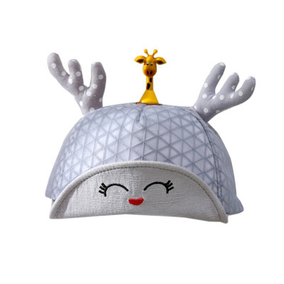 

Casual Fashion Baby Mesh Sun Hats Kids Toddler Cute Cartoon Visors Children Caps