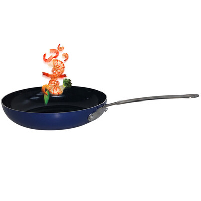 

Toponeto Non-stick Frying Pan Ceramic Nonstick Metal Utensil Open Frypan Kitchen Utensil