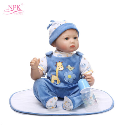 

22in Reborn Baby Rebirth Doll Kids Gift Cloth Material Body
