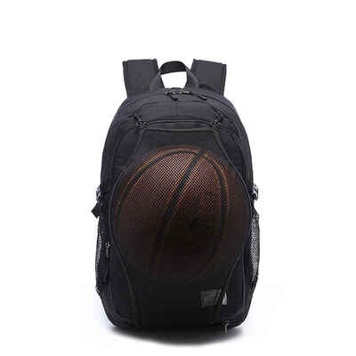 

Man Boy Functional Daypack Basketball Backpack Sackback Ruchsack Laptop Shoulder Travel Computer Bag Pack Pocket