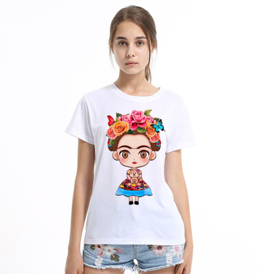 

New Design Plus Size 3XL Women Casual White T Shirt Female Short Sleeve Top Tees Printed t-shirt Women dropshipping