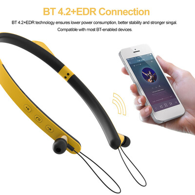 

ZW-29 Wireless Bluetooth 42EDR Headphones Animal Ear Earphones In-ear Magnetic Earbuds for Smart Phones